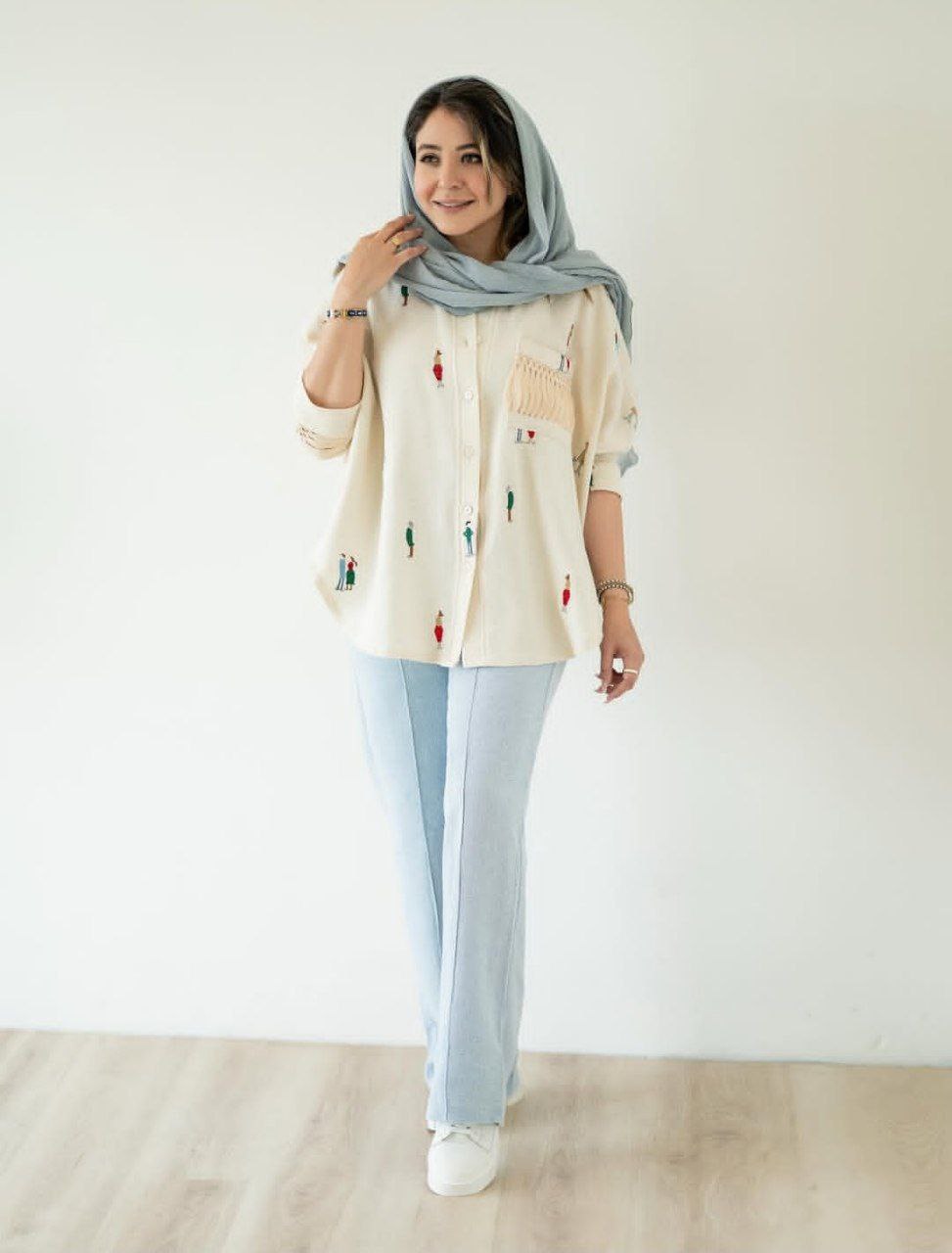 شومیز کنفی پترنی - Image 4