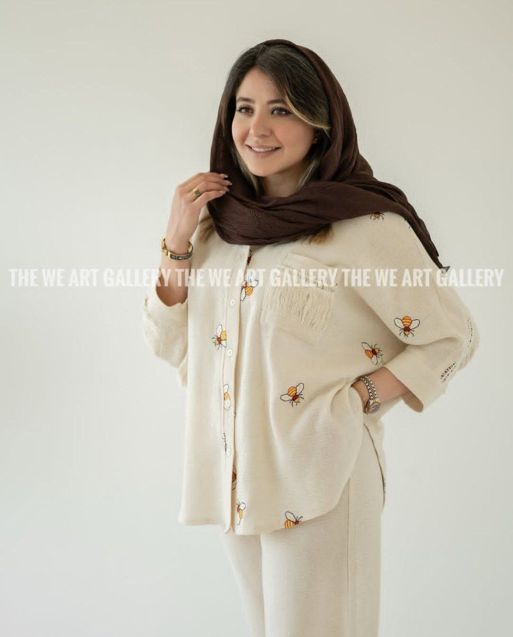 شومیز کنفی پترنی - Image 5