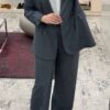 کت شلوار زنانه مدل دیپلمات بگ - تصویر 6