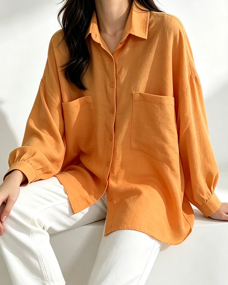 شومیز زنانه تمام نخ تابستانه - Image 4