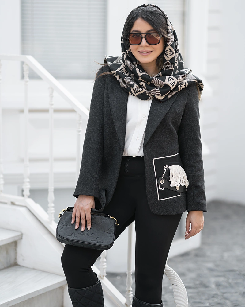 کت فوتر زنانه هرمس ریش - Image 6